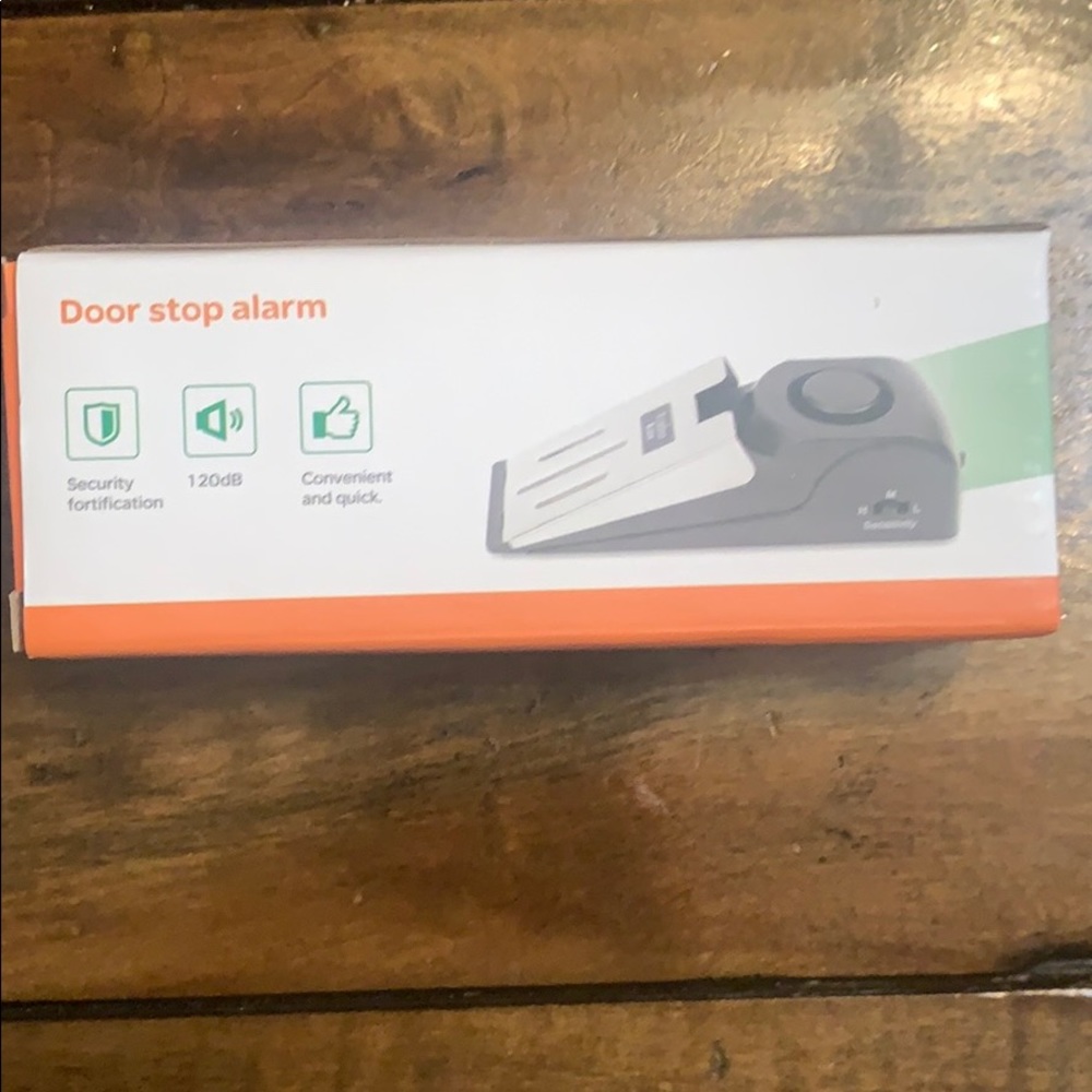 Door Stop Alarm. New